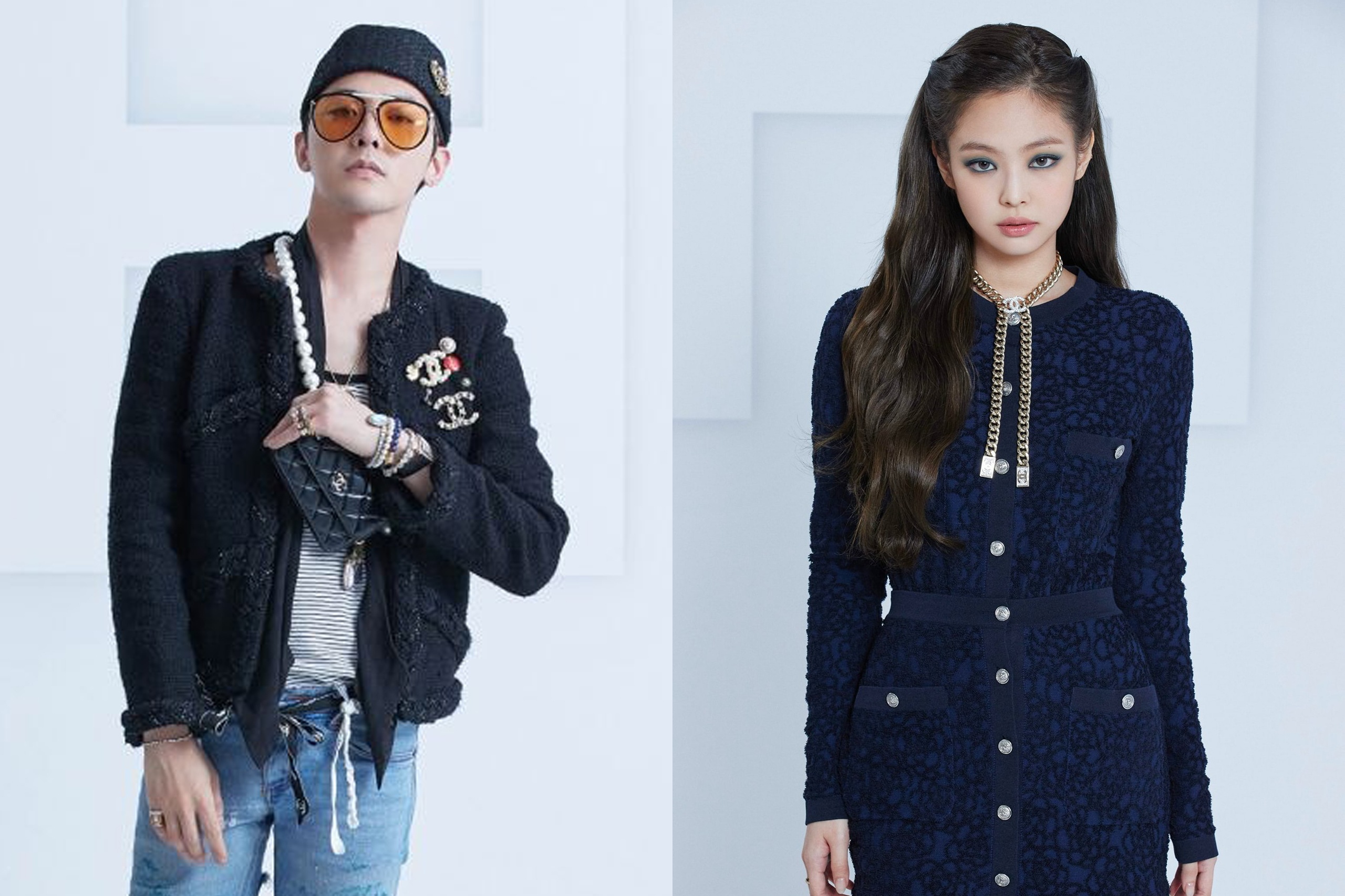G-Dragon, Jennie mac do sanh dieu du show Chanel hinh anh