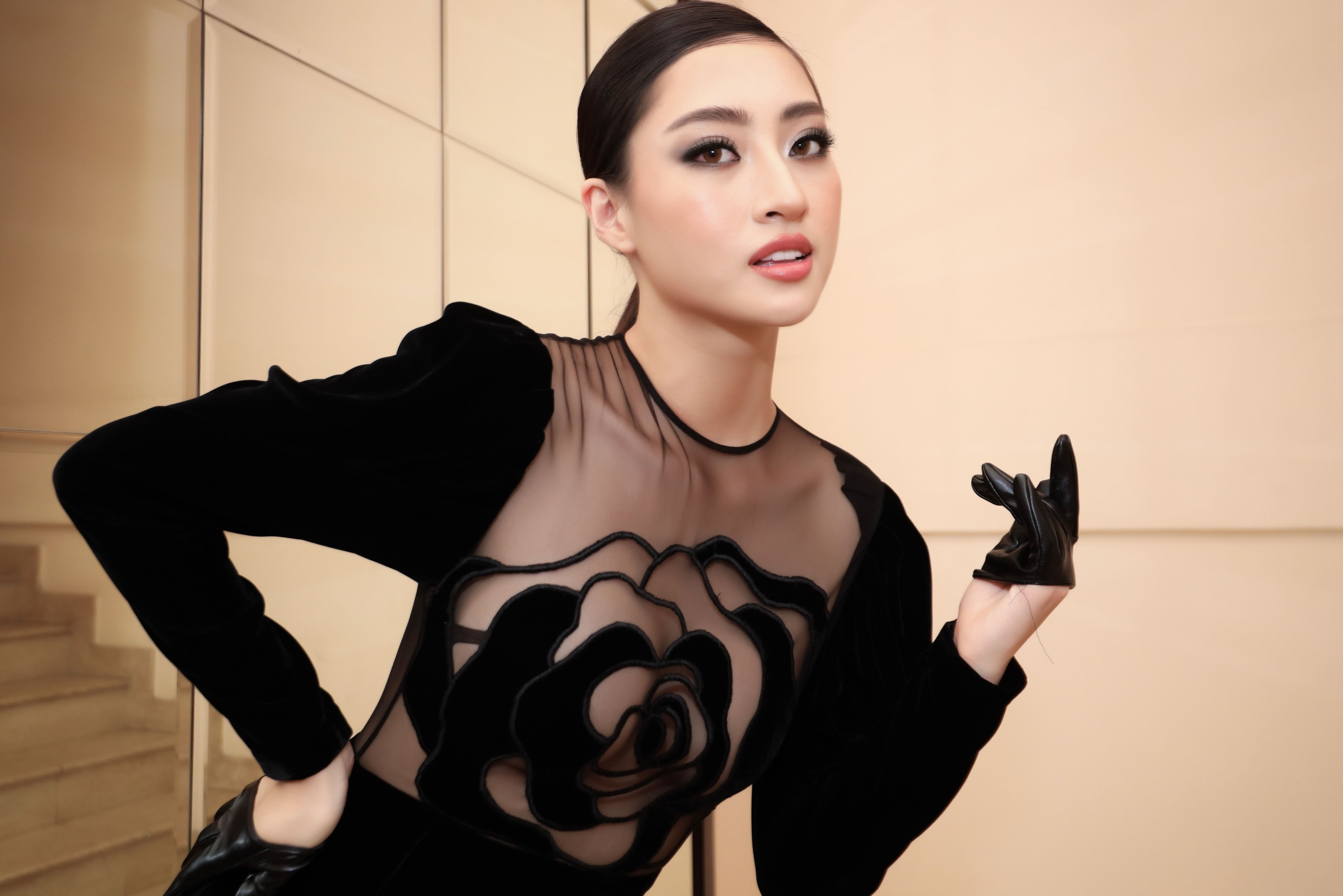 Hoa hau Luong Thuy Linh: 'Toi khong con so anh den san khau' hinh anh