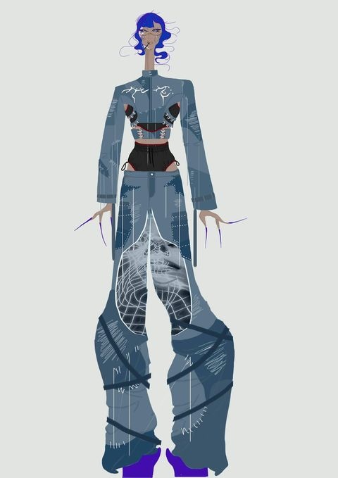 trang phục của thí sinh rap việt ảnh 6 trang phuc cua thi sinh rap viet anh 6