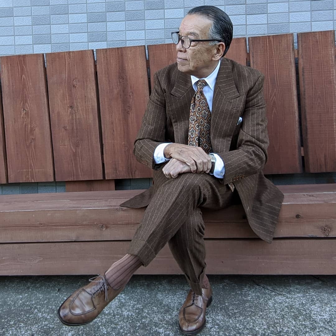 cụ ông 76 tuổi mặc suit đẹp ảnh 4 cu ong 76 tuoi mac suit dep anh 4