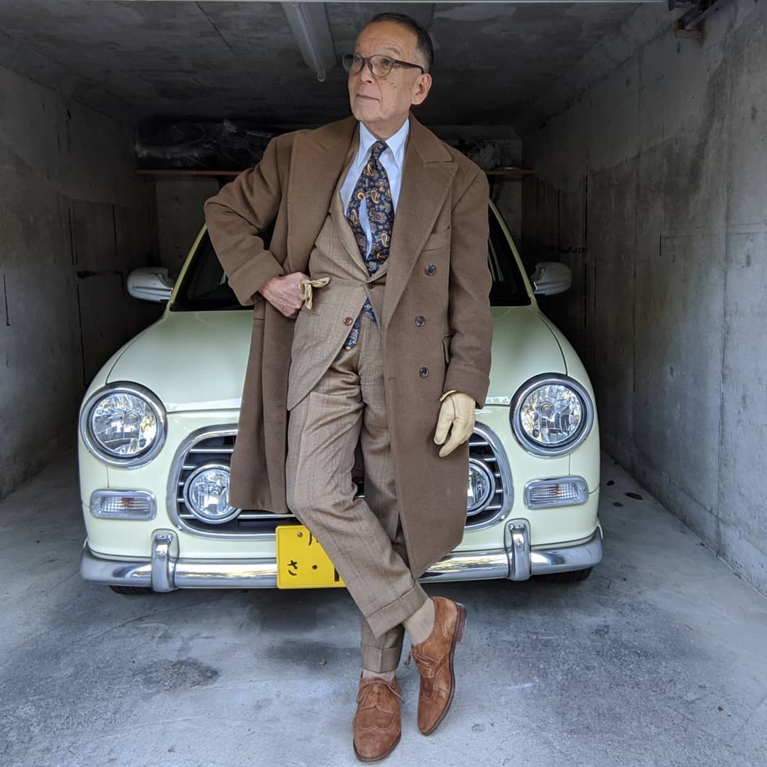 cụ ông 76 tuổi mặc suit đẹp ảnh 6 cu ong 76 tuoi mac suit dep anh 6