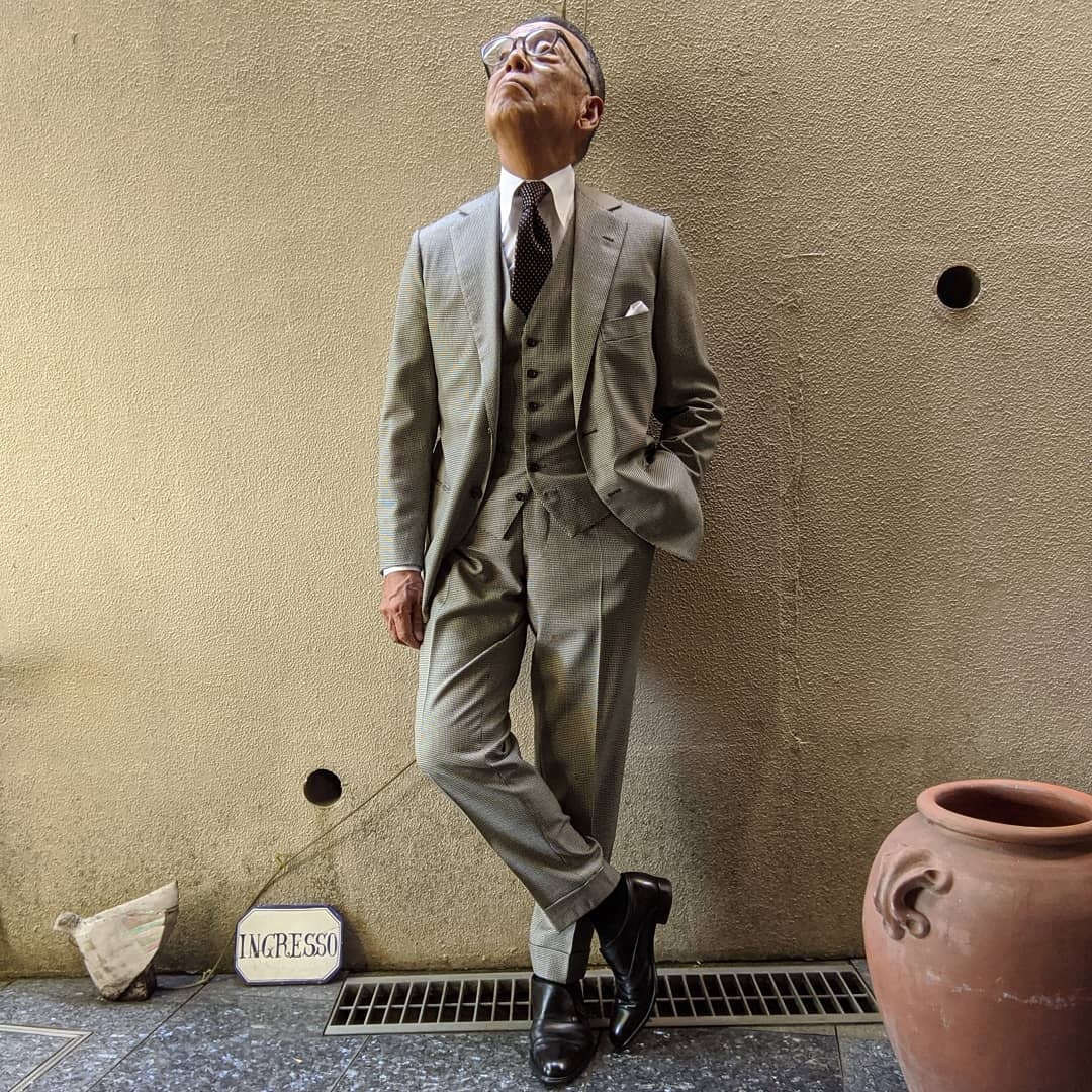 cụ ông 76 tuổi mặc suit đẹp ảnh 9 cu ong 76 tuoi mac suit dep anh 9