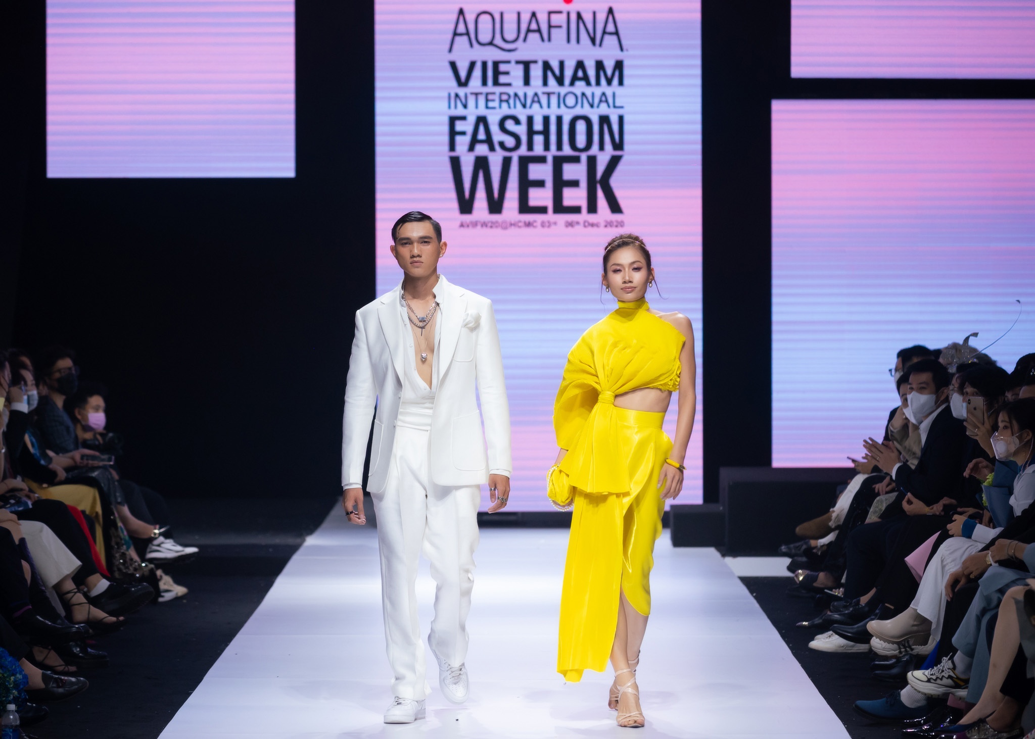 Aquafina Tuan le Thoi trang Quoc te Viet Nam 2020 anh 13