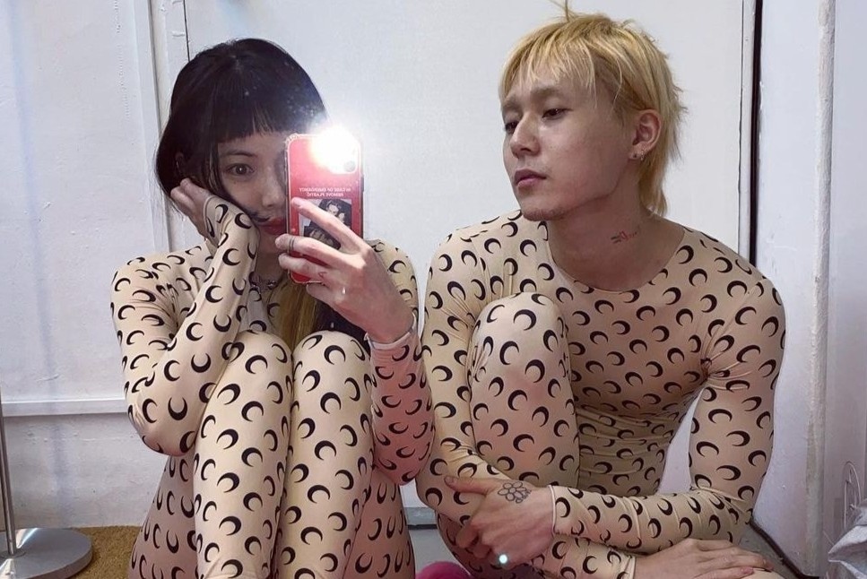 HyunA va ban trai bi che khi mac do doi bo sat hinh anh