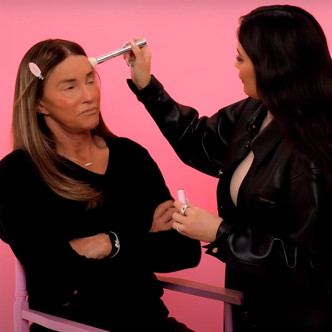 kylie trang điểm cho cha ảnh 1 kylie trang diem cho cha anh 1