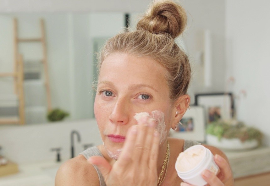 cach cham da cua Gwyneth Paltrow anh 3