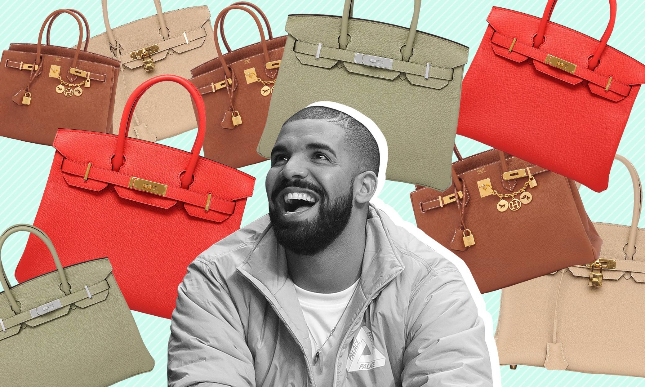 Drake mua nhieu tui Hermes Birkin cho vo tuong lai hinh anh