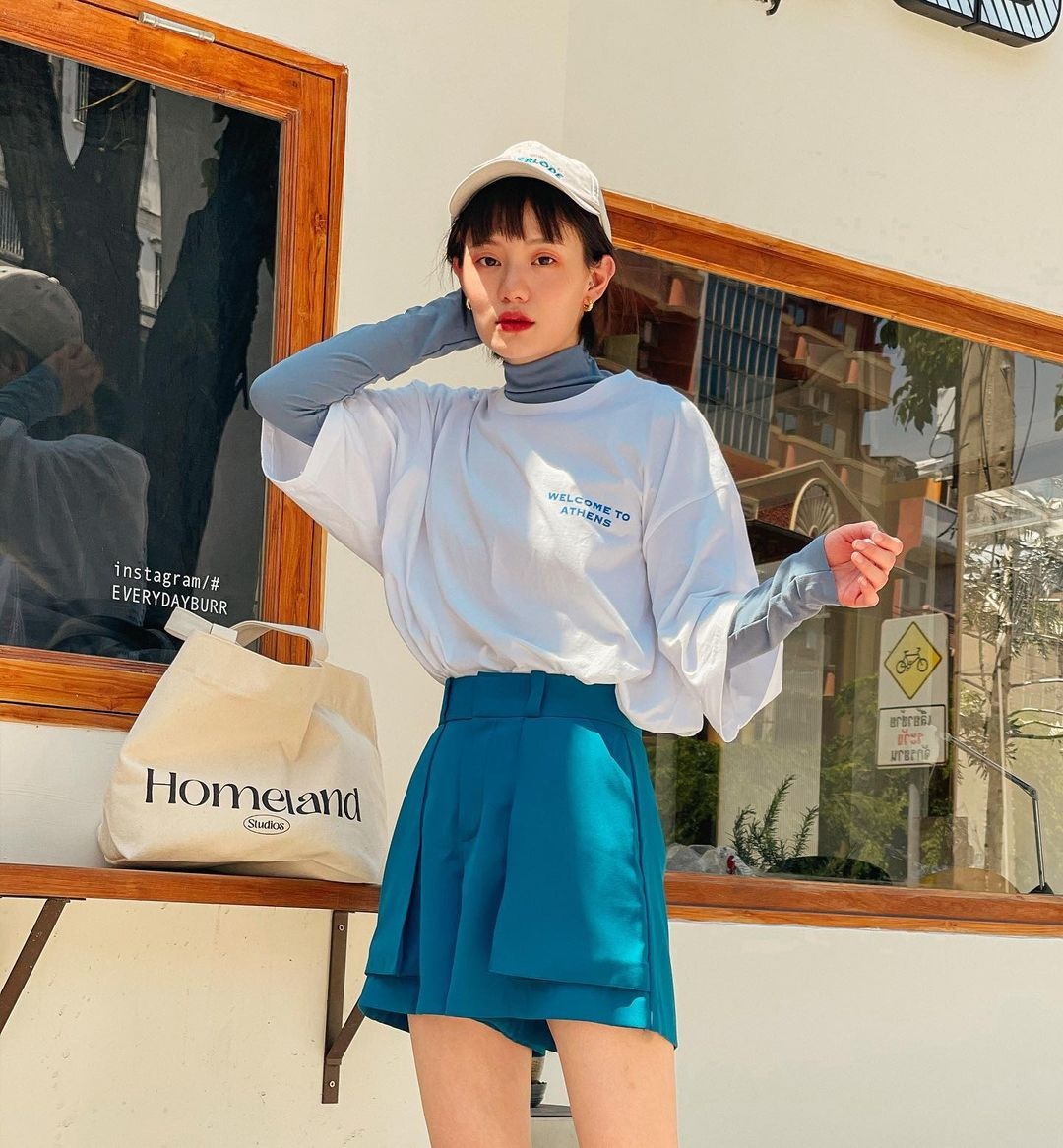 gu ăn mặc của hot girl Thái Lan ảnh 6 gu an mac cua hot girl Thai Lan anh 6