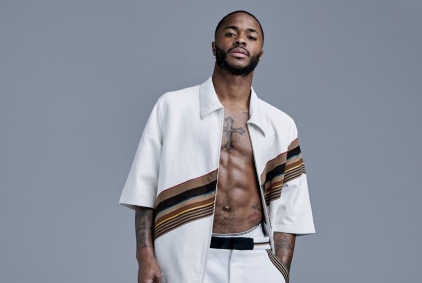 Raheem Sterling nguong mo phong cach thoi trang cua Beckham hinh anh
