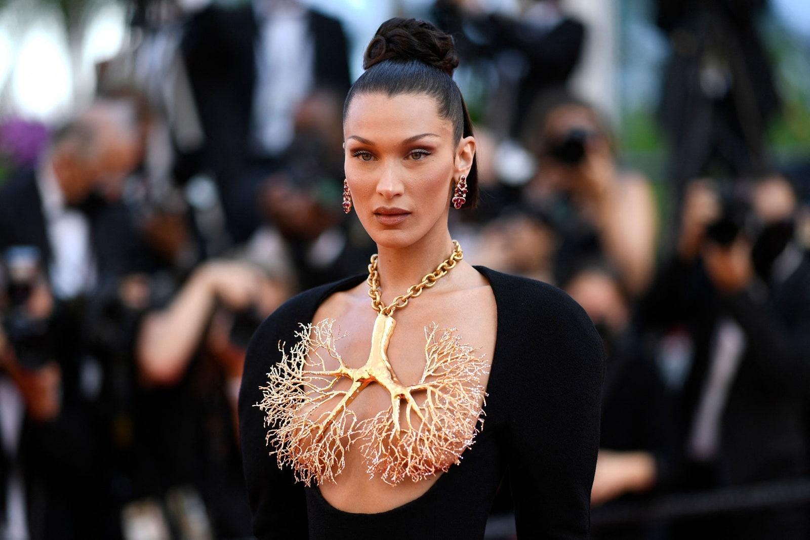 Bella Hadid che nguc voi vong co anh 2