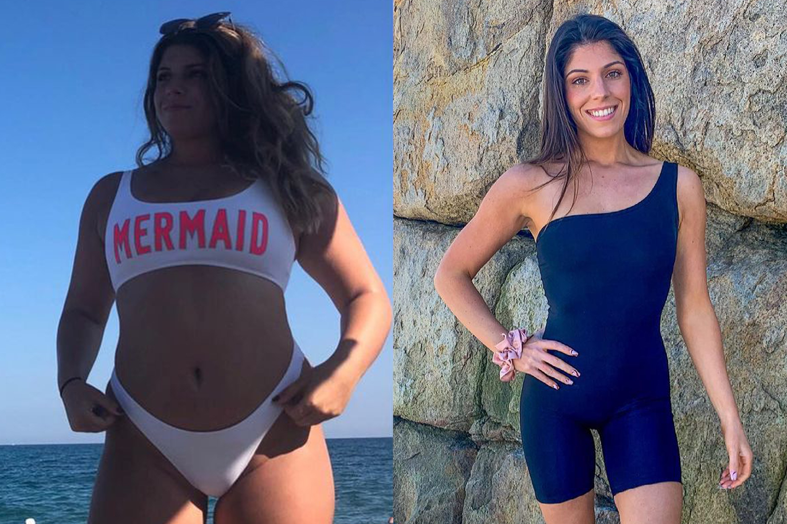 Co gai giam 34 kg trong mua dich hinh anh