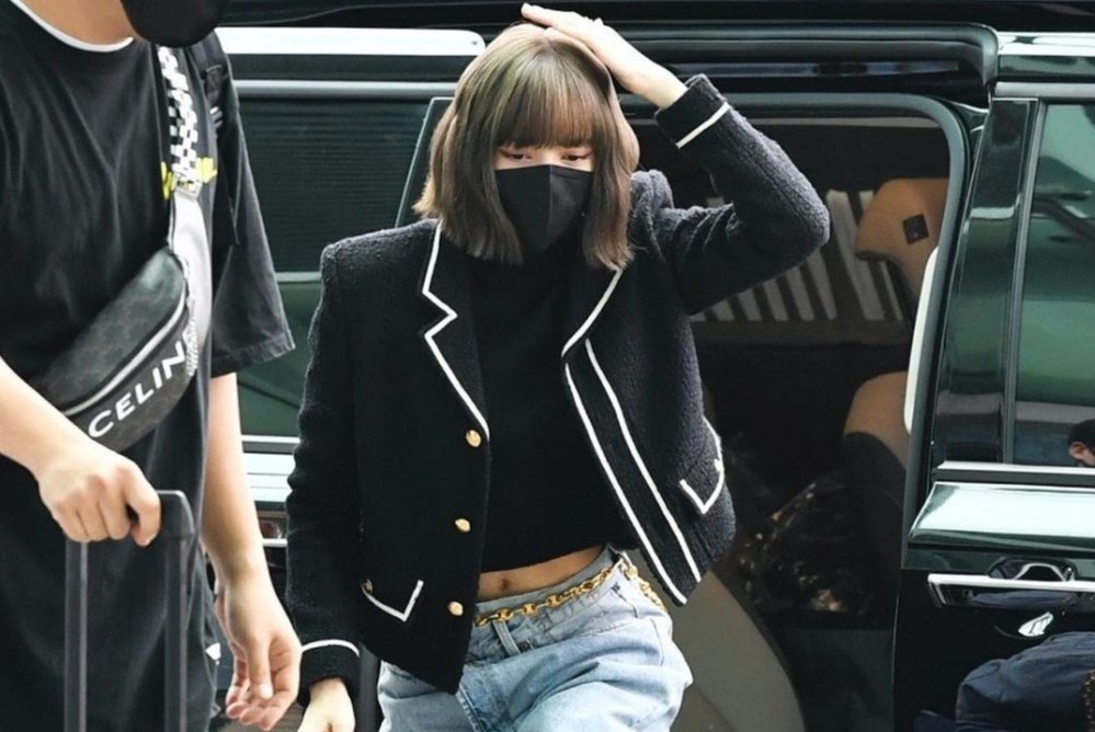 Phong cach cua BlackPink khi toi Phap hinh anh