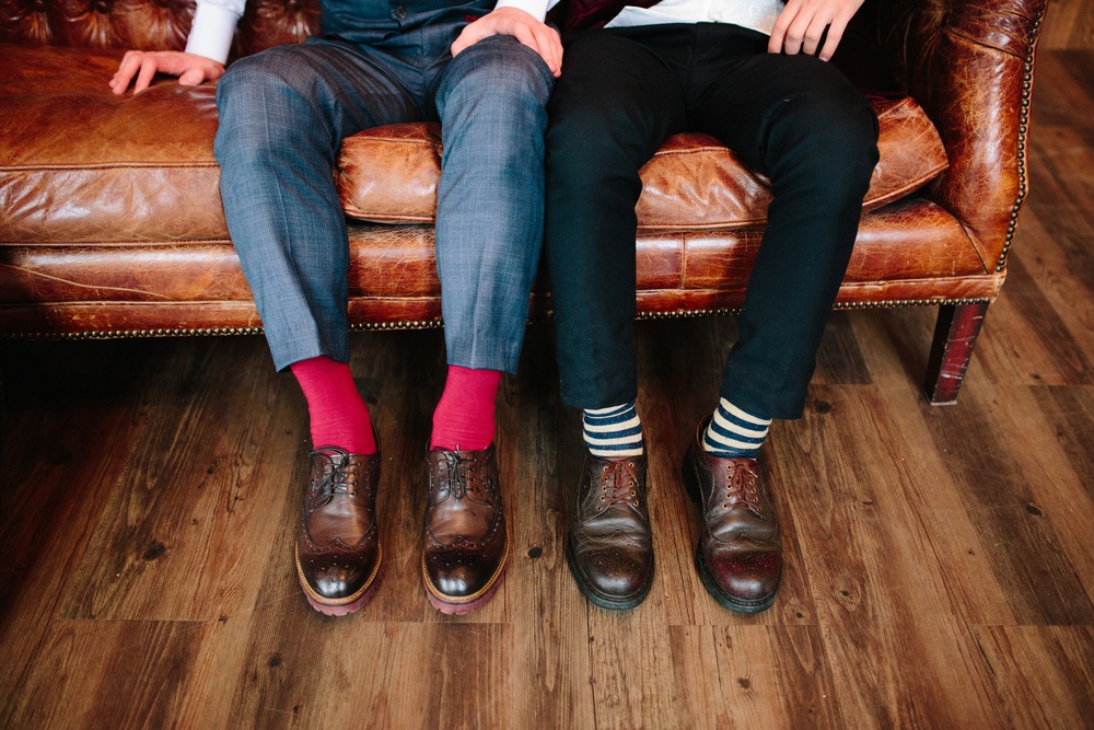 Cach phoi tat voi giay,  dep anh 1