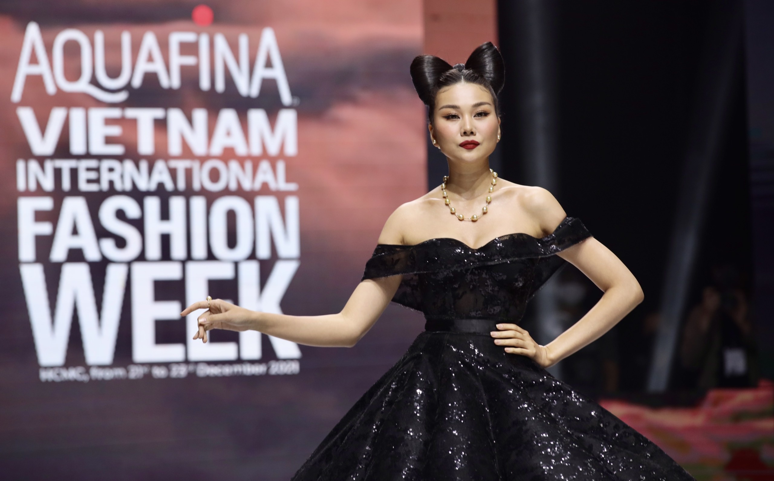 Aquafina Tuan le Thoi trang Quoc te Viet Nam anh 32