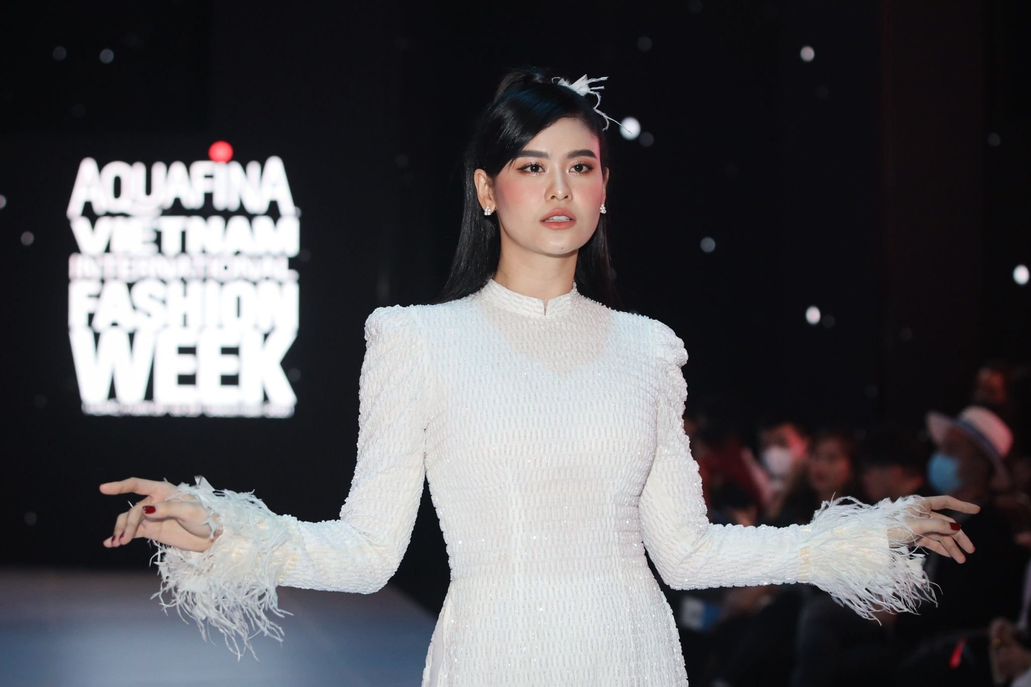 Aquafina Tuan le Thoi trang Quoc te Viet Nam anh 1