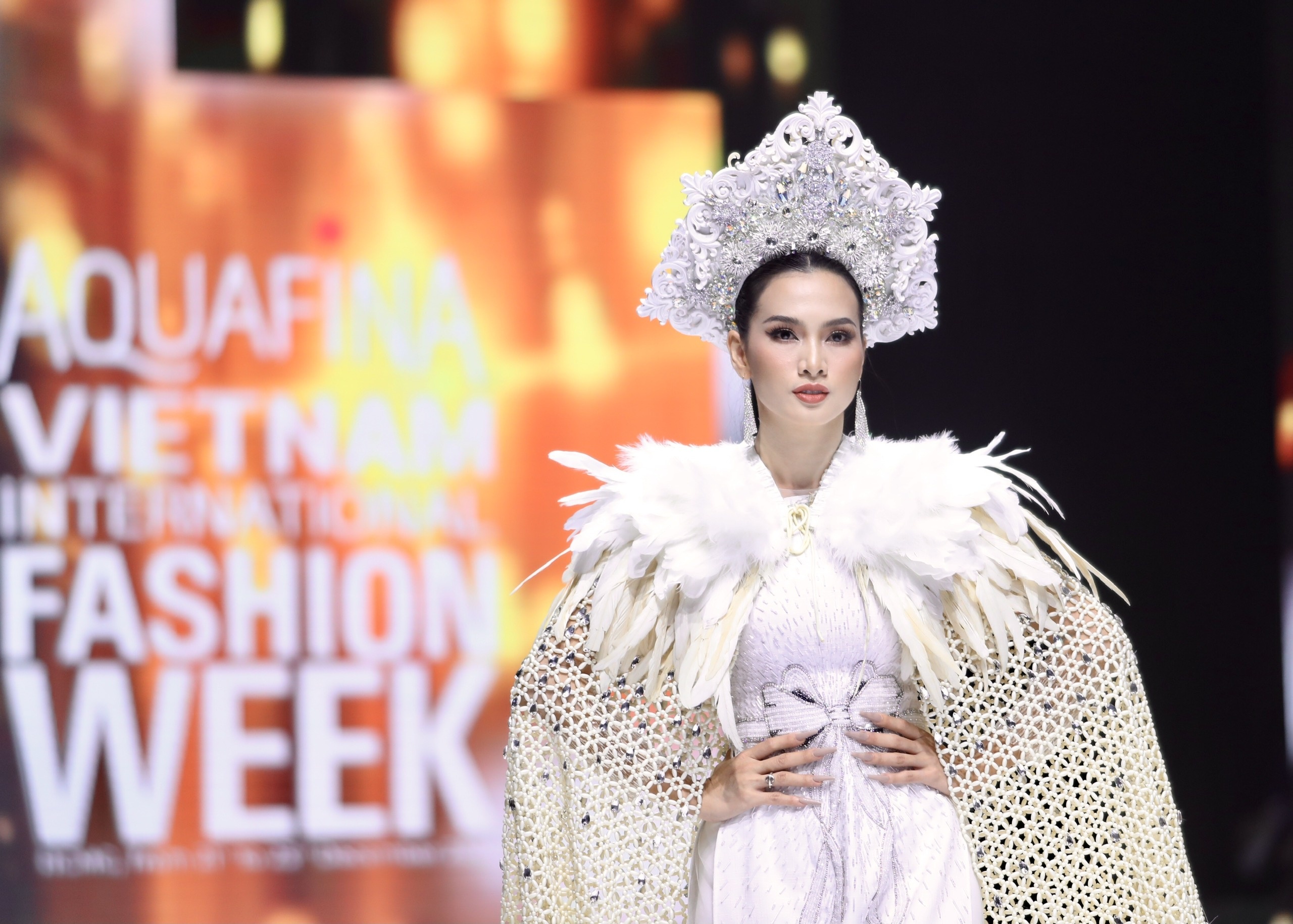 Aquafina Tuan le Thoi trang Quoc te Viet Nam anh 1