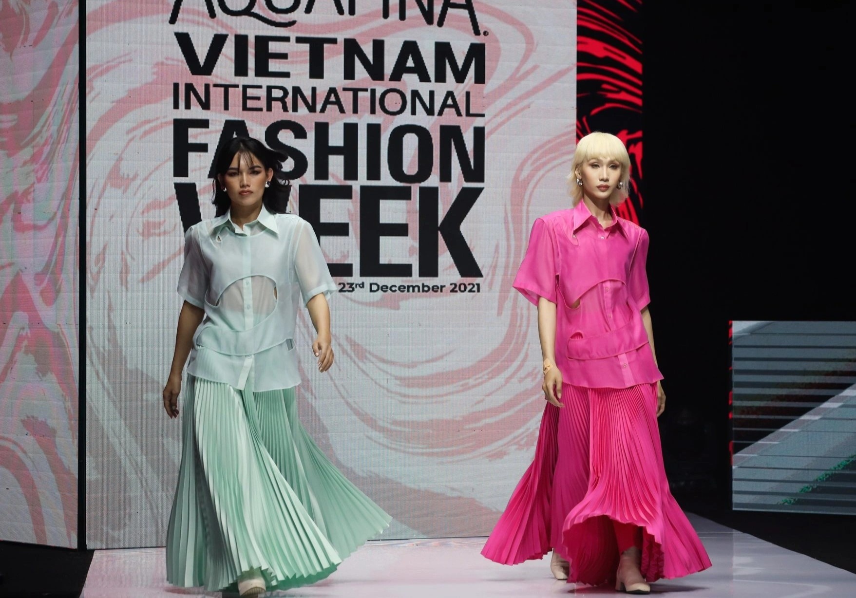 Aquafina Tuan le Thoi trang Quoc te Viet Nam anh 9