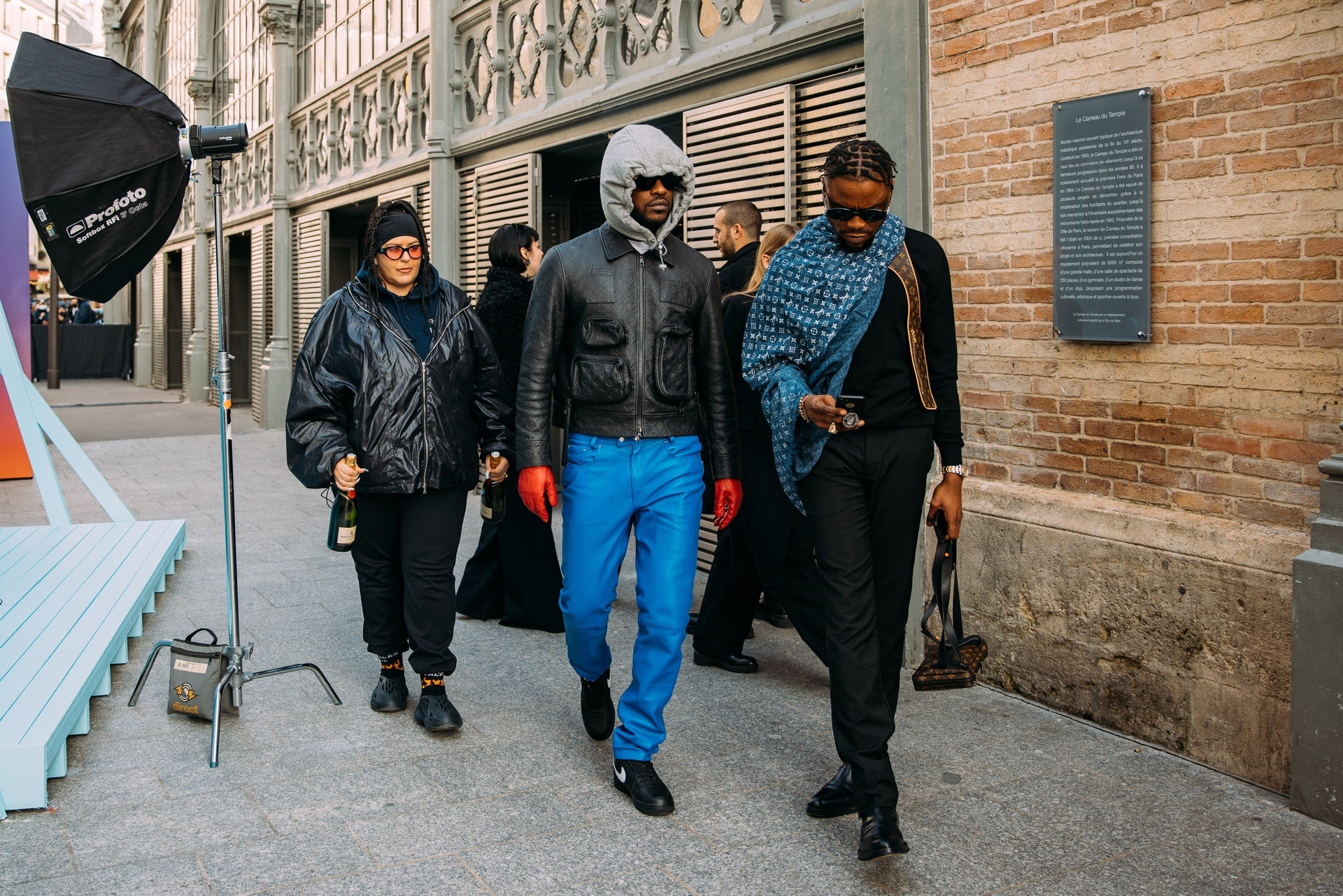 thoi trang duong pho tai Paris Men's Fashion Week anh 1