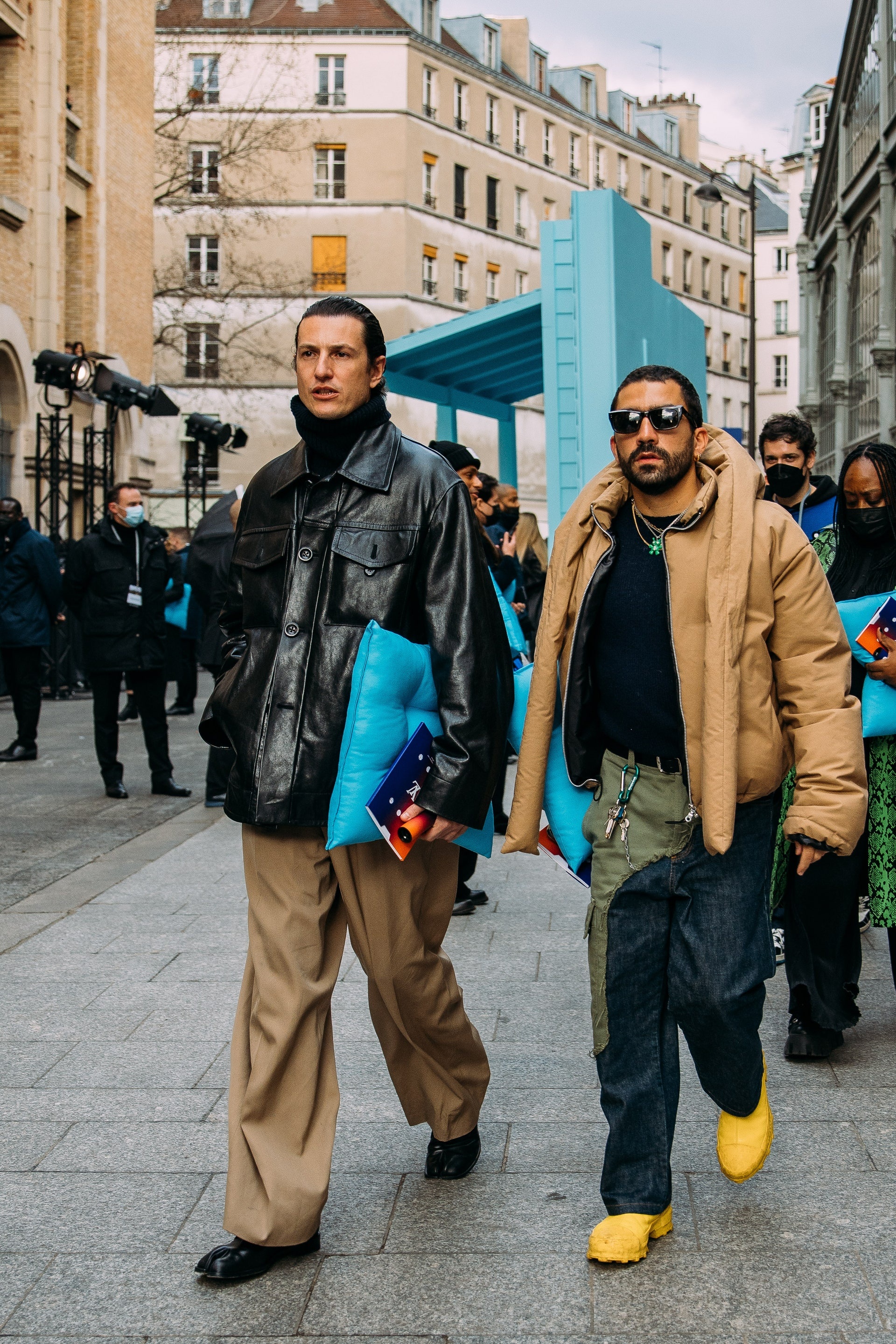 thoi trang duong pho tai Paris Men's Fashion Week anh 13