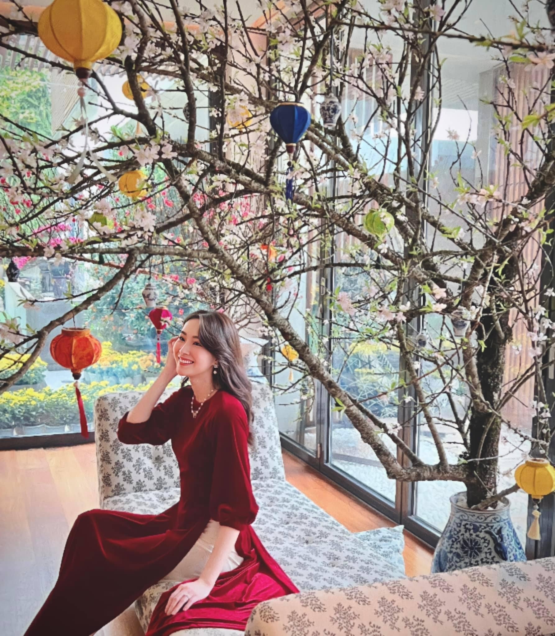 sao việt diện áo dài đón tết ảnh 4 sao viet dien ao dai don tet anh 4