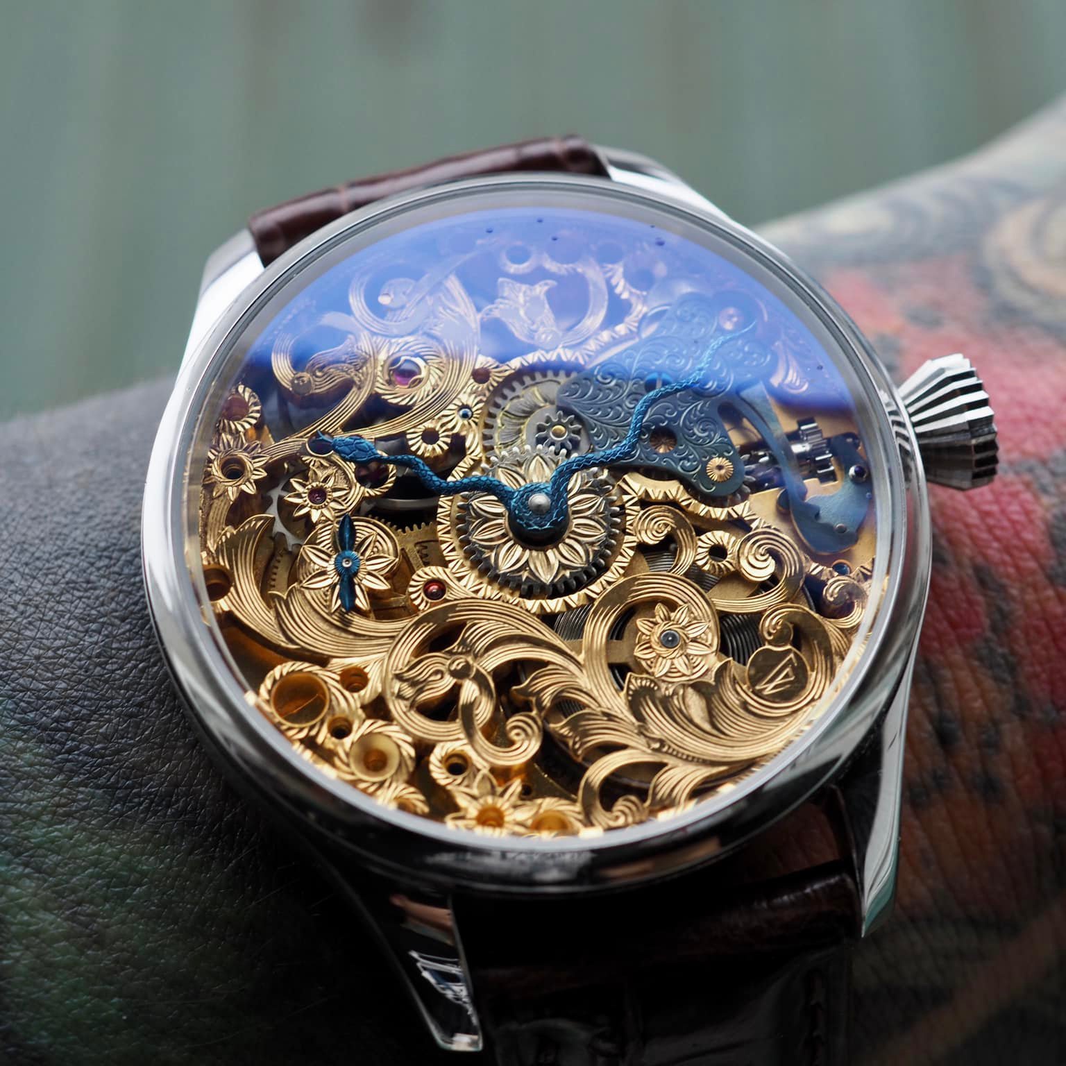 mẫu đồng hồ điêu khắc ngẫu hứng ảnh 1 mau dong ho dieu khac ngau hung anh 1