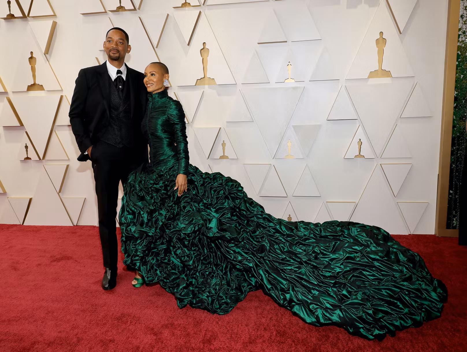 tham hoa thoi trang Oscar 2022 anh 1