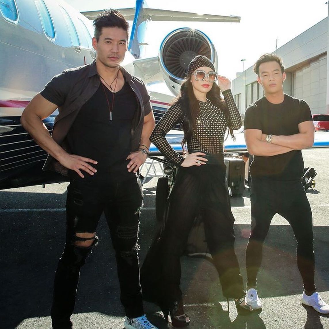 Phong cach cua gioi sieu giau chau A o My anh 1