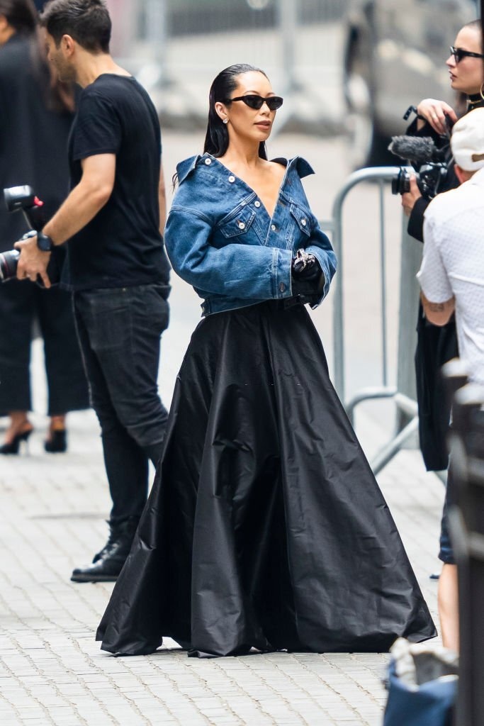 Giời nhà giàu châu Á đi xem show thời trang ảnh 5 Gioi nha giau chau A di xem show thoi trang anh 5