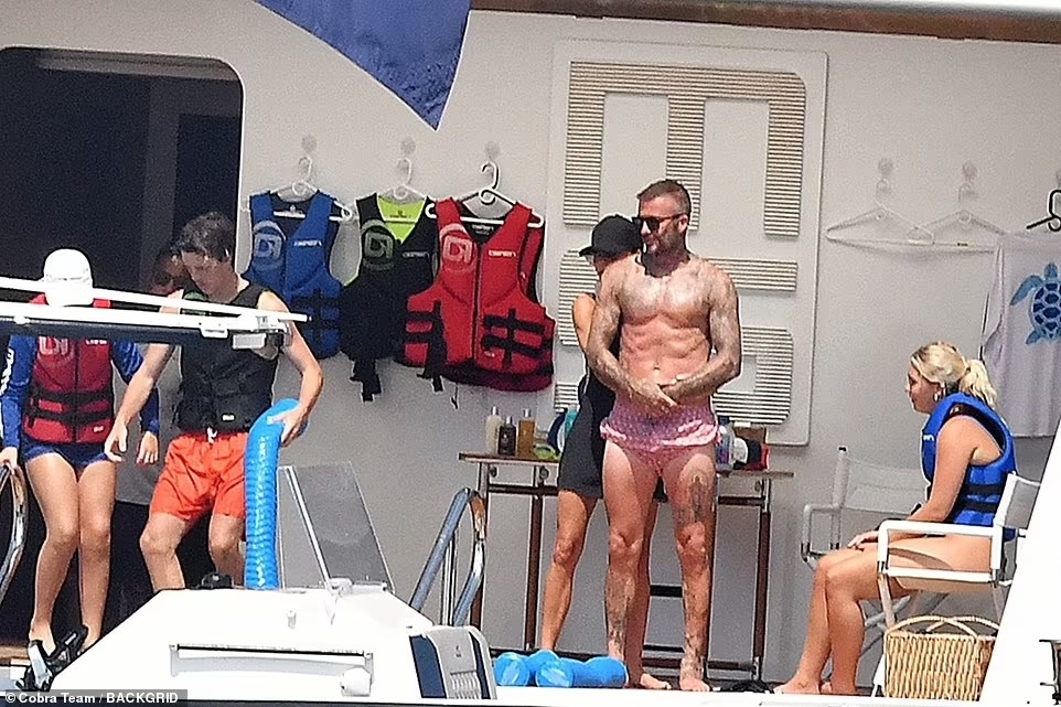 Cơ bụng của David Beckham  ảnh 1 Co bung cua David Beckham anh 1