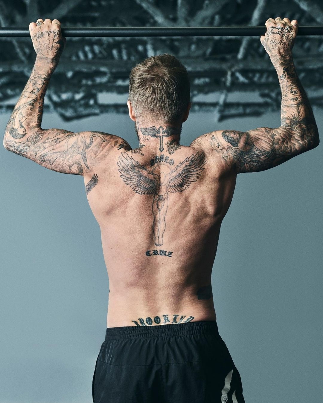 Cơ bụng của David Beckham  ảnh 4 Co bung cua David Beckham anh 4