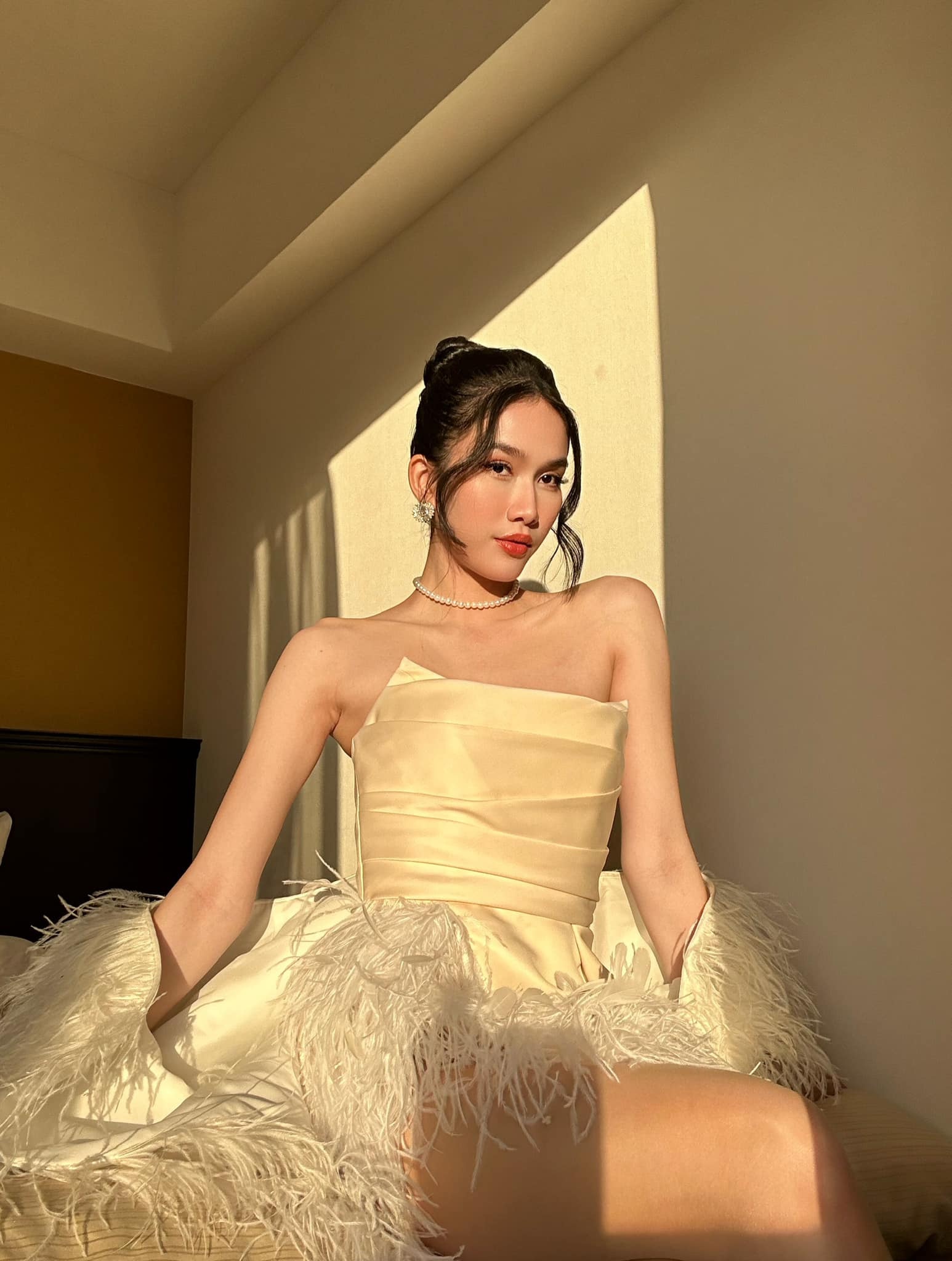 phương anh váy cúp ngực ảnh 1 phuong anh vay cup nguc anh 1