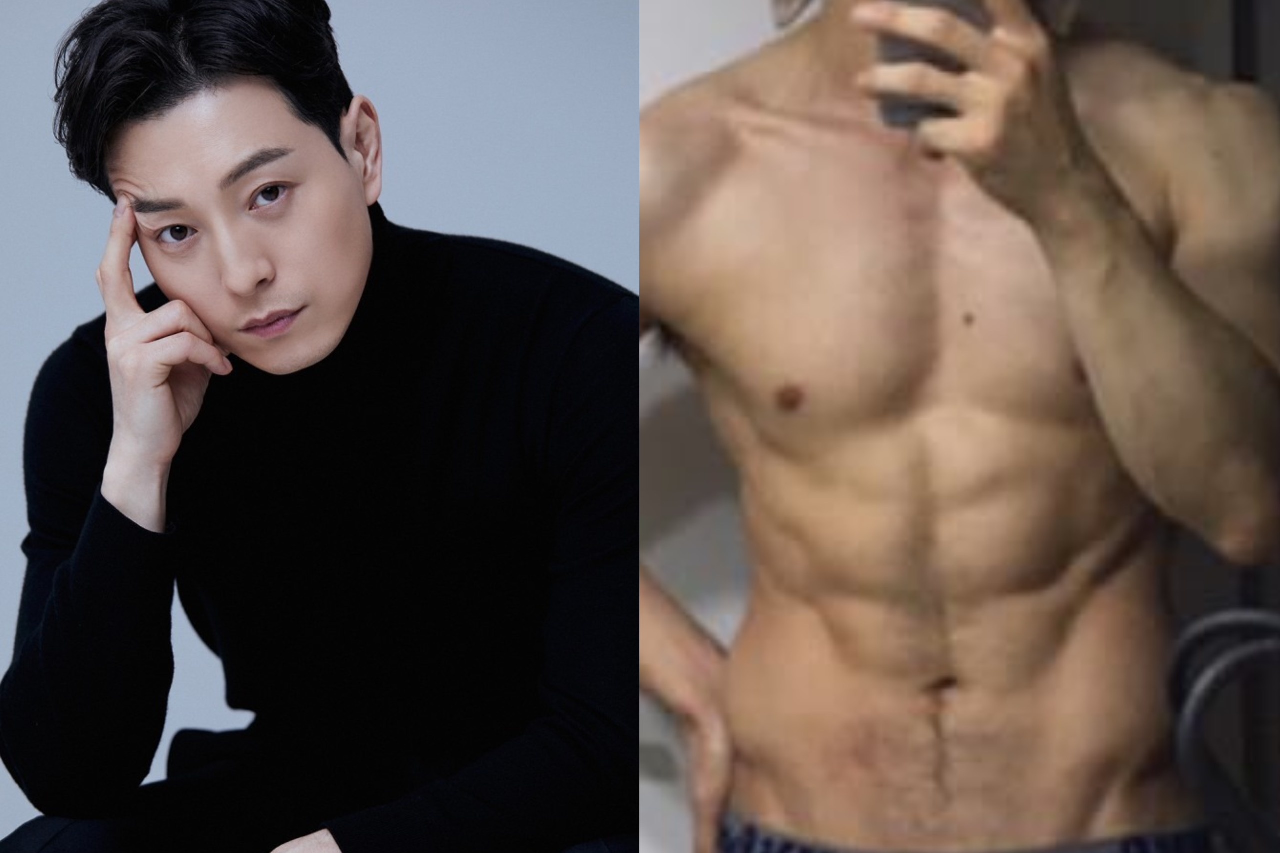 Co bap cua nam dien vien Jung Sung ll hinh anh