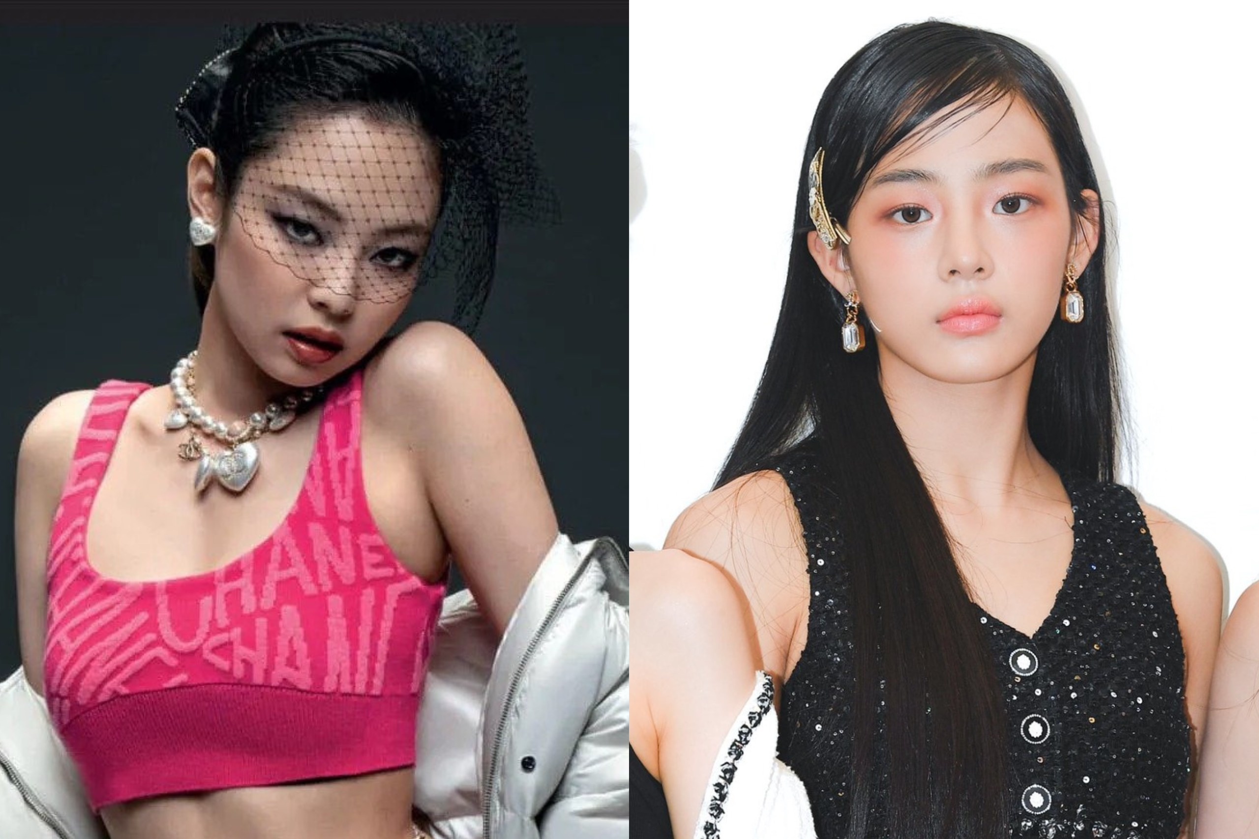 Chanel phan biet doi xu giua Jennie va Minji hinh anh