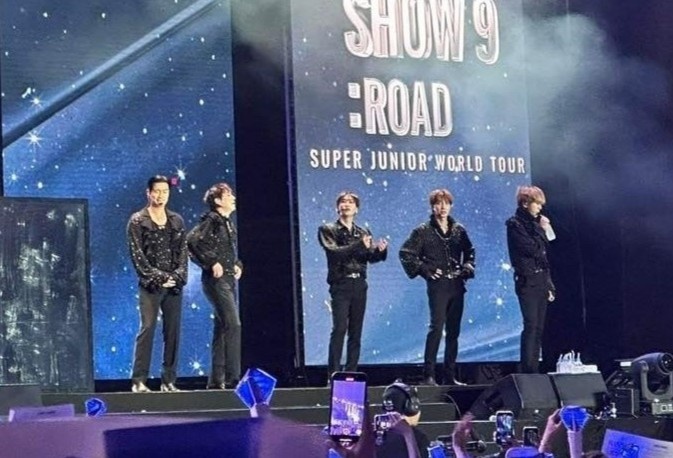 Super Junior nhay 'See tinh' trong concert o TP.HCM hinh anh