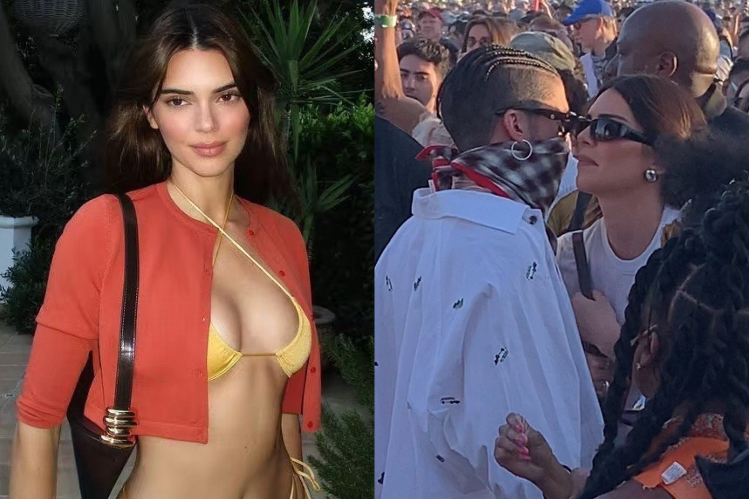 Kendall Jenner cong khai tinh tu voi ban trai giua dam dong hinh anh