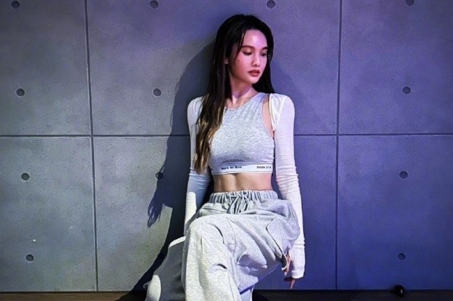 Vong eo cua Duong Thua Lam o tuoi 39 gay chu y hinh anh