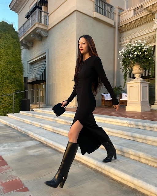 váy xẻ ngực krystal ảnh 13 vay xe nguc krystal anh 13