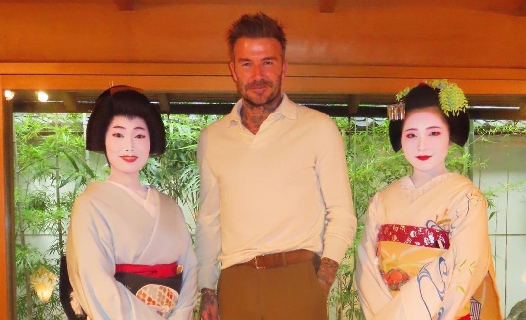 Nhung ngay nghi o Nhat Ban cua gia dinh Beckham hinh anh