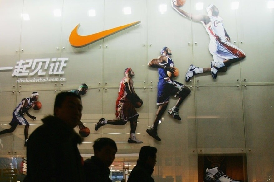 Nike co dau hieu het thoi o Trung Quoc hinh anh