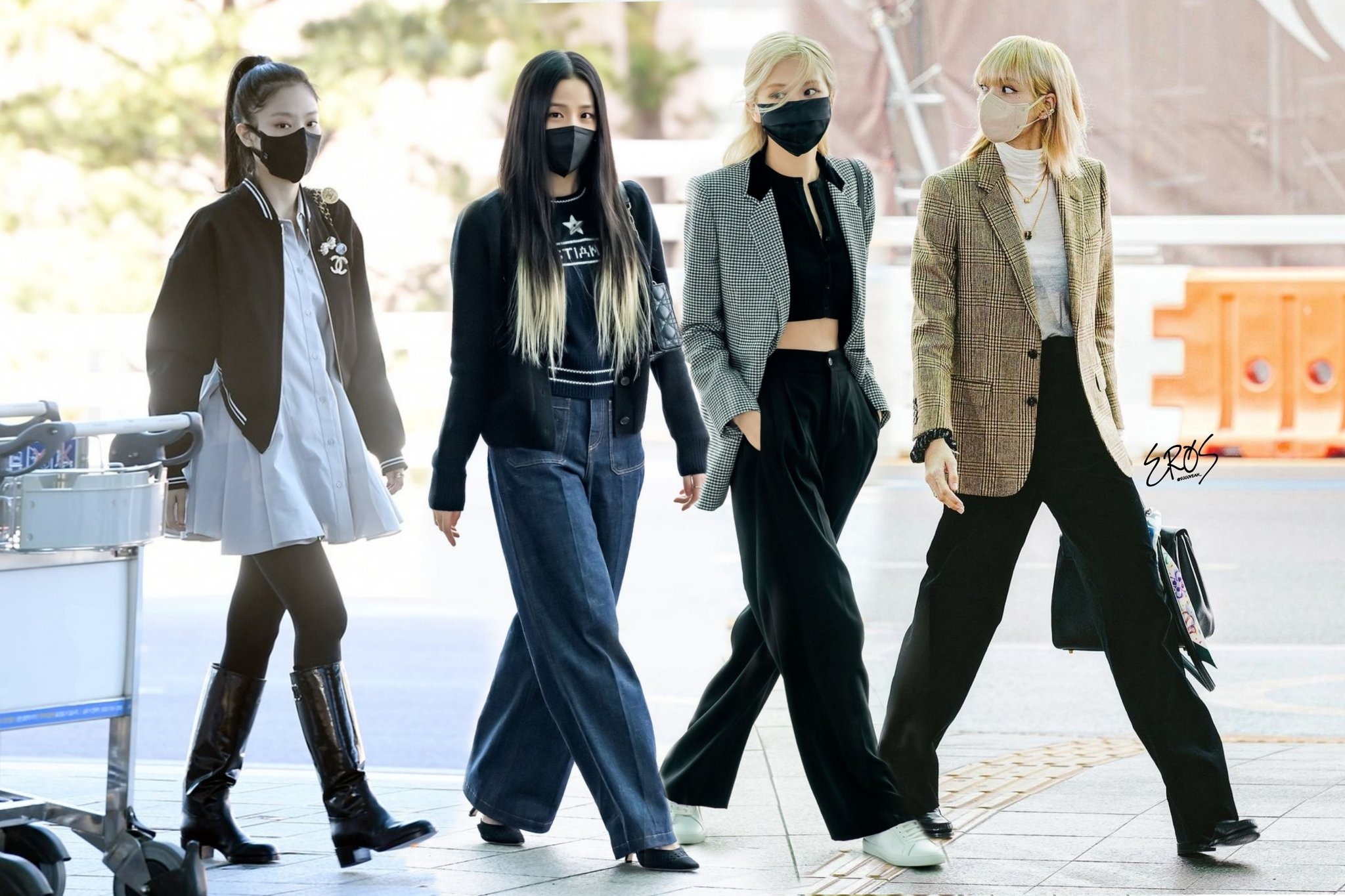 jennie san bay anh 4