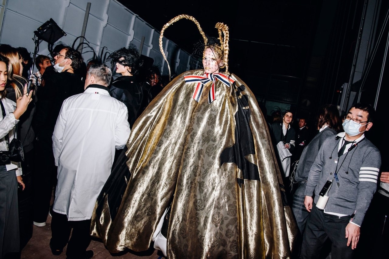 thom browne,  nyfw,  show thom browne,  seulgi,  red velvet anh 30