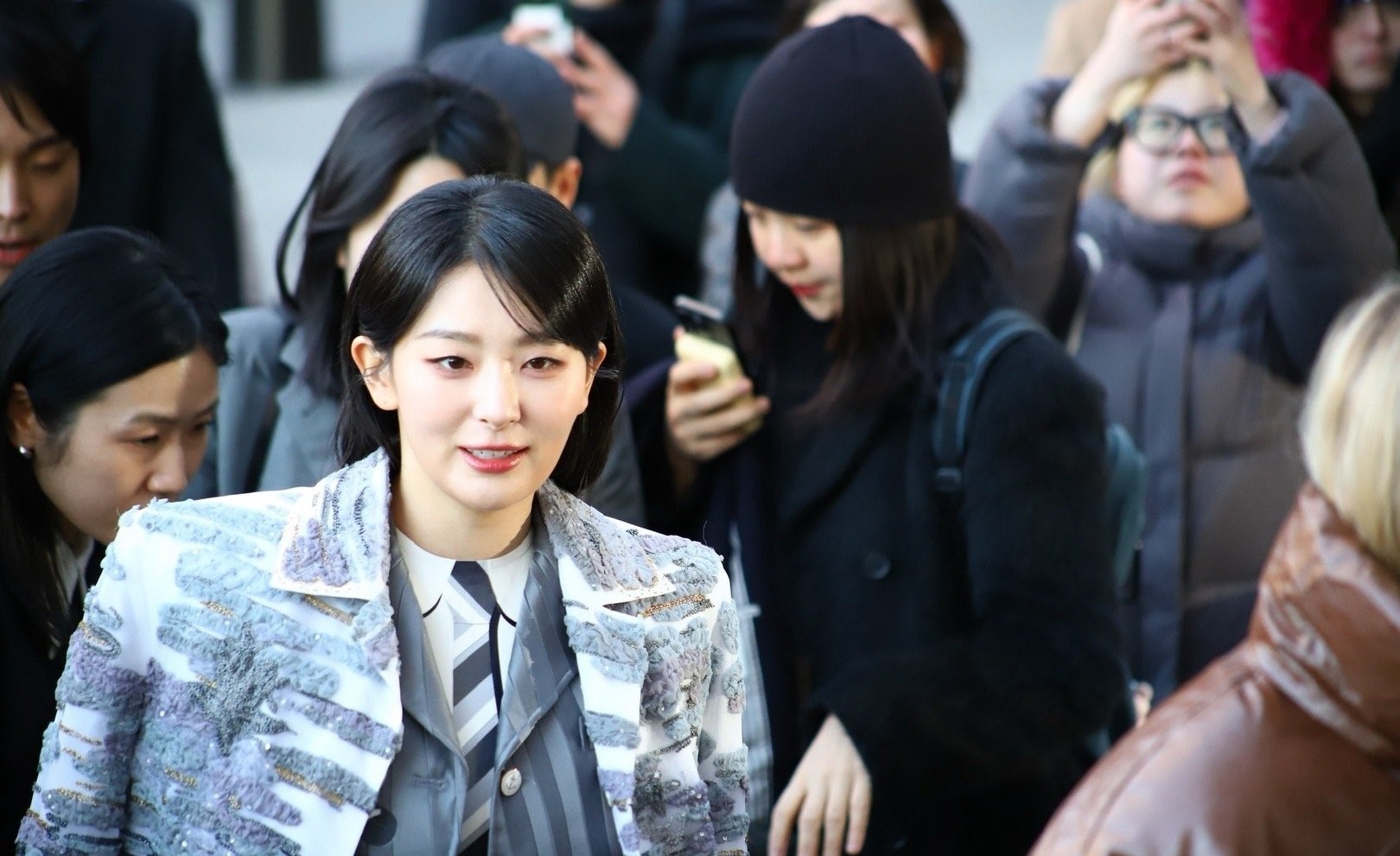 Nu than tuong Han gay chu y tai New York hinh anh