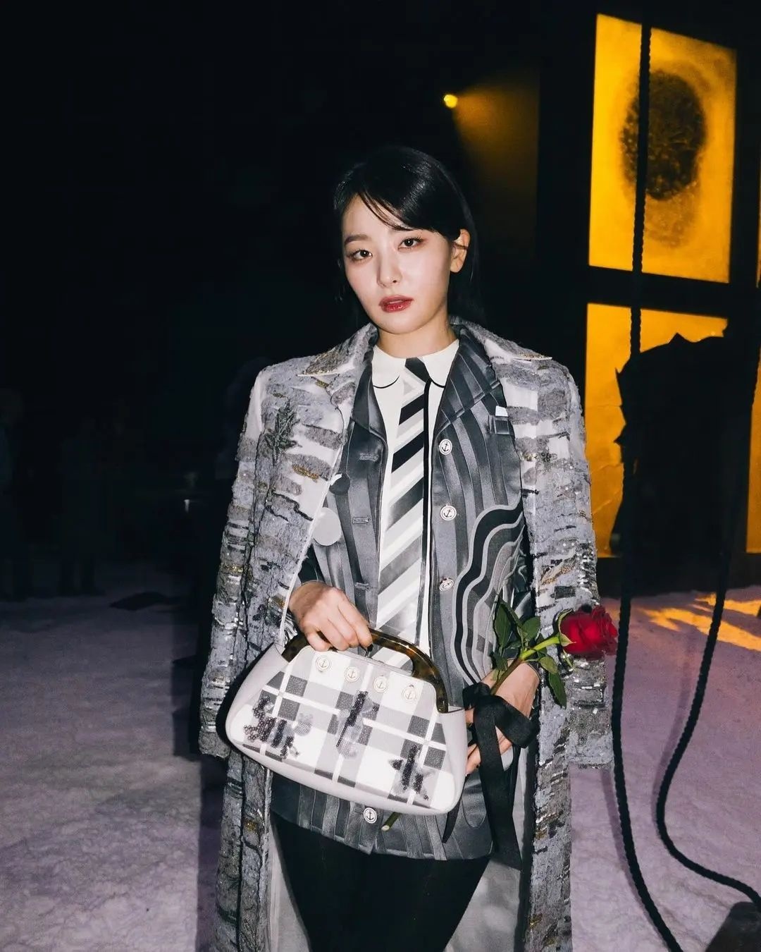 thom browne,  nyfw,  show thom browne,  seulgi,  red velvet anh 2