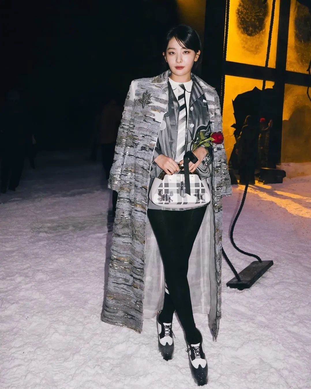 thom browne,  nyfw,  show thom browne,  seulgi,  red velvet anh 3