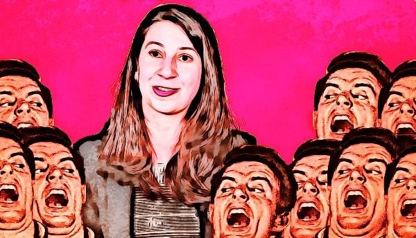 Co gai giup tim ra lo den dau tien bi dan mang soi moi, si nhuc hinh anh