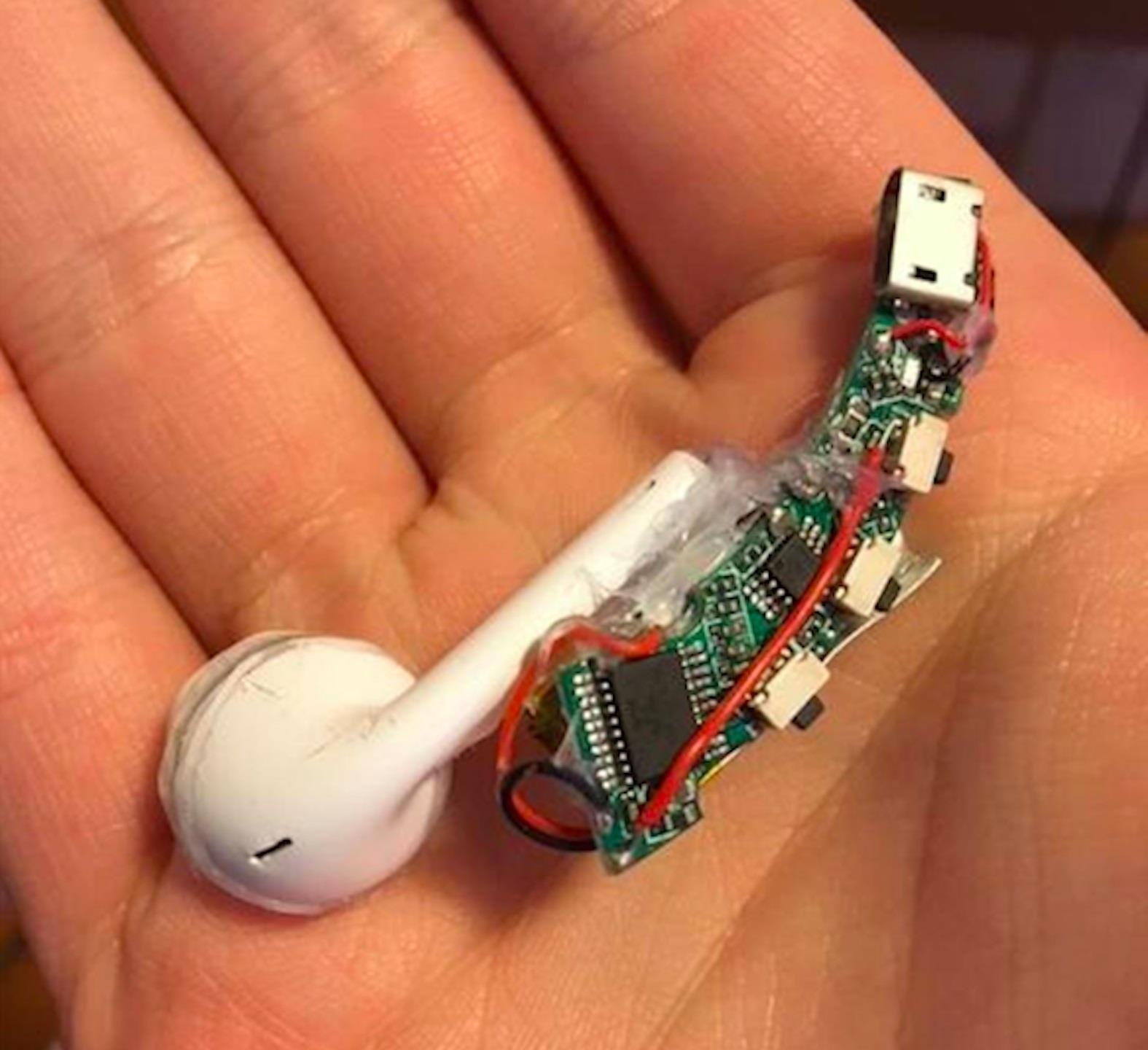 Hoc sinh 15 tuoi tu che AirPods tai nha voi gia 4 USD hinh anh
