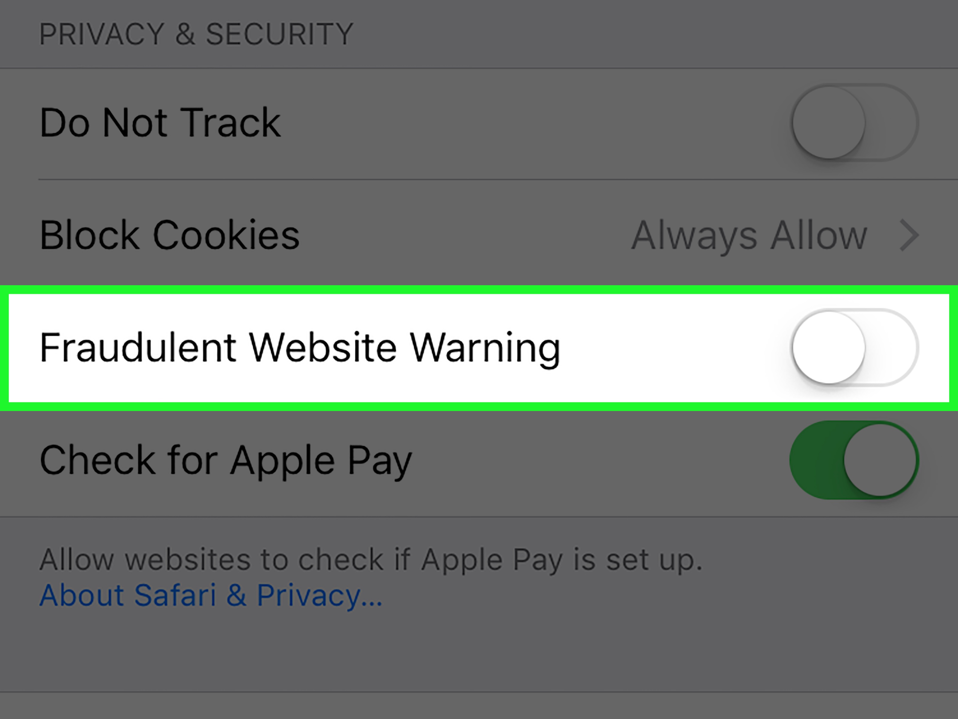 dữ liệu duyệt web trên Safari ảnh 2 du lieu duyet web tren Safari anh 2