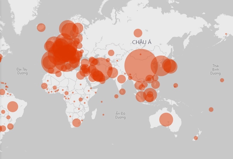 Cach theo doi do lay lan cua dich virus tren web hinh anh