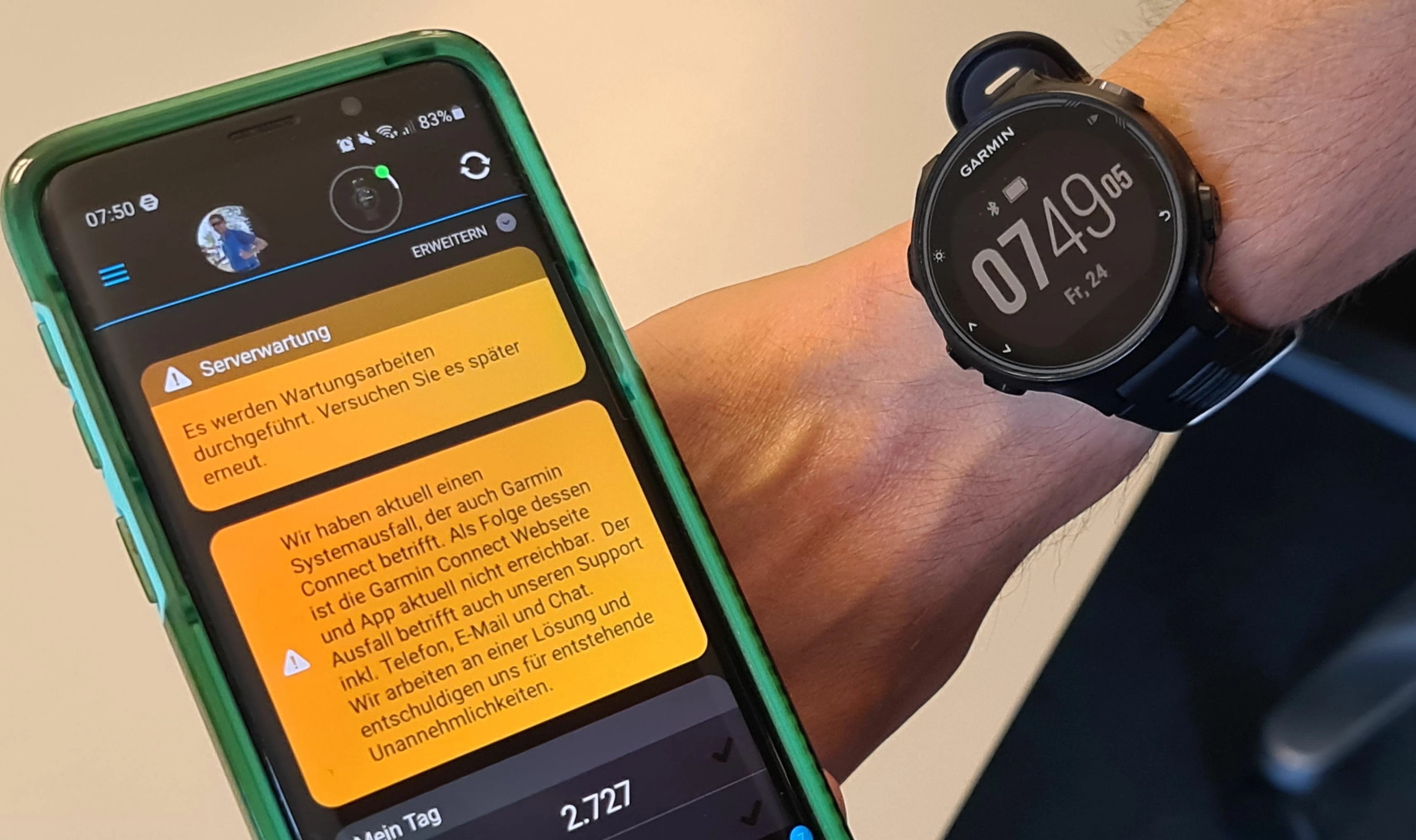 Garmin Connect bi tan cong, nhieu smartwatch chi con chuc nang xem gio hinh anh