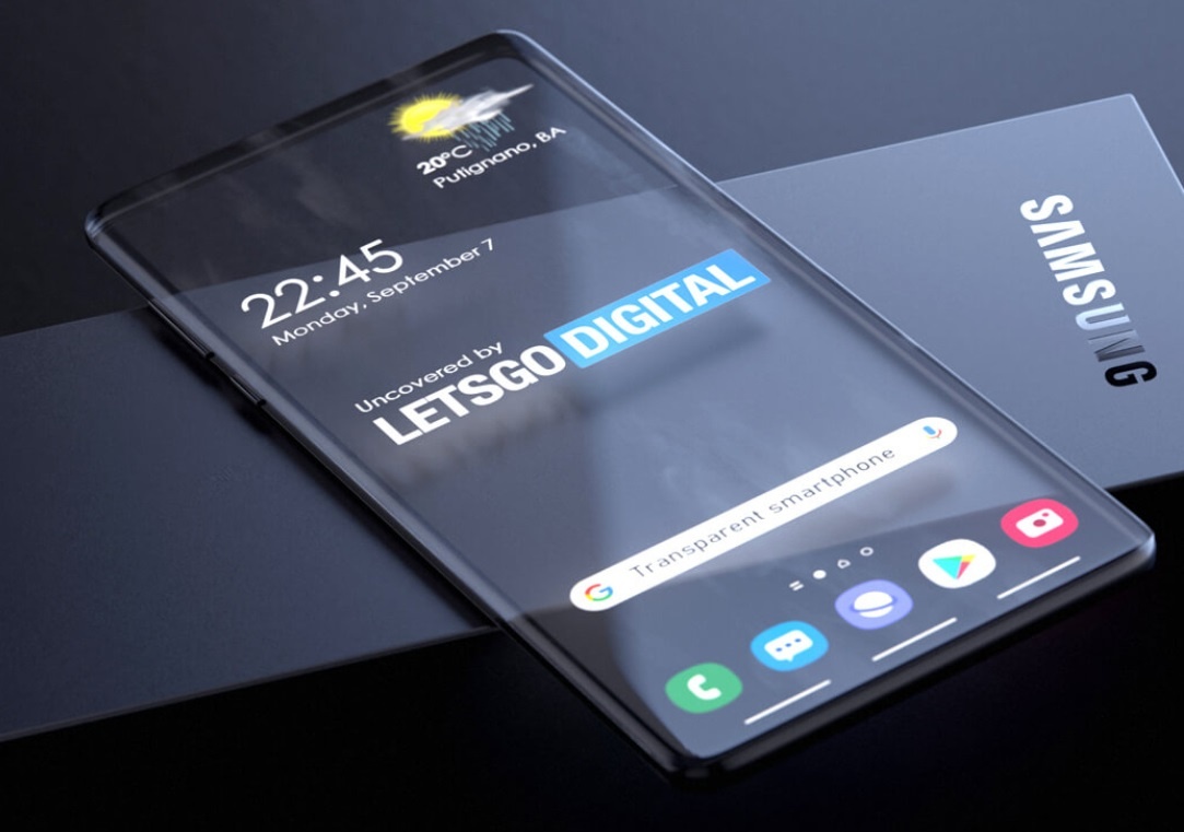 Y tuong dien thoai trong suot cua Samsung hinh anh